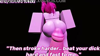 roblox slutty stripper grinds lapdance on your monster cock then joi cum instructions