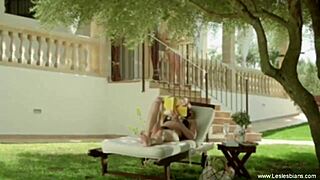 Lysette Devours Sarah's Pussy and Tits in Wild Lesbian Suck!