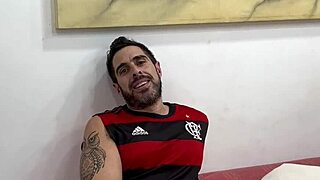 Young Brazilian Babe Bets Her Tight Ass on Fla x Flu in Wild Spanking Lick Fest