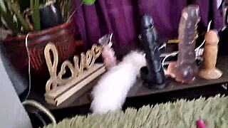 aimee hot milf turns masturbation into juicy squirting art with big tits