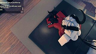 yo these two sexy demons with big asses and tits fuck hard in the condo collab