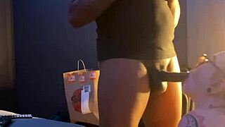 gracie's deepthroating her gamer boyfriend's fat cock like a pro 🎮🍆