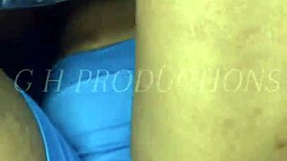 ghetto teen lill shorty bends over for rough ebony dick, pussy drips cum