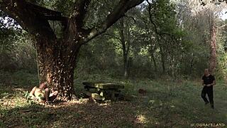 doesn't this latex teen slut deserve a rough public spanking punishment?