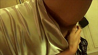 omg this blonde french amateur slut in satin thong lingerie rims and blows in doggystyle pov