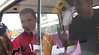 ei frentista gostosa convence atores pornos pra orgia anal car handjob big cock