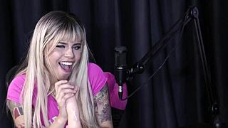 hey gabriella gushi strips shows huge tits wet pussy and blowjob skills