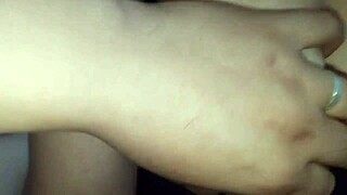 Mom caught me with porn now strokes to huge cumshot?