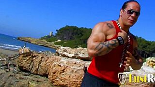 Naughty beach blondes and brunettes fucked hardcore group doggystyle cowgirl cumshot.