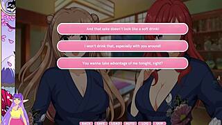 lewd idol project girls kiss at hot spring part 5