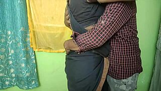 Hey, ever watch a horny mallu wife get naughty foreplay from her husband in tight pussy play?