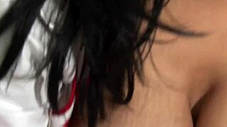 Busty nurse milf India babe, wanna feel my heels on your cock before assfucking?