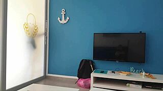 Curvy Milf Gets Stranger's Creampie Anal in Mixed Hostel Dorm Suddenly