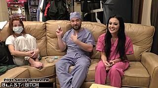 Ever imagine playing nurse while Blaire Celeste handles that wild jizzcasso blast?