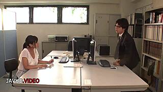 seductive japanese milf babe teases big tits then deep sucks juicy cock