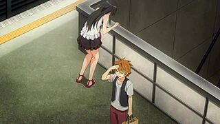 kotegawa squirts hard from vibrating toy orgasm on crowded train