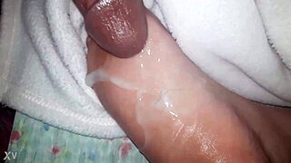 whoops my hot cumshot covers these shiny oiled feet