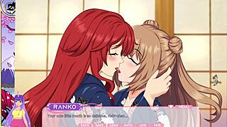 lewd idol project girls kiss at hot spring part 5