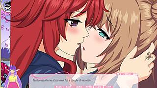 lewd idol project girls kiss at hot spring part 5