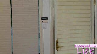 Licensed to lick! Sara Luvv devours stepmom's shaved pussy rimjob