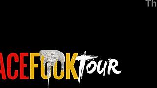 big tits latina spits sloppy on huge cock upside down