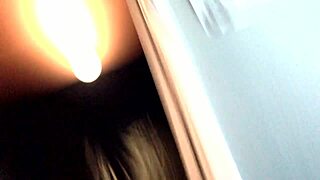 horny fat cousin fingers pussy squirting homemade with bottle