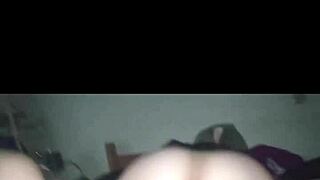 HD Latina Big Ass Bounces Hard on Huge Cock Real Homemade Squirting