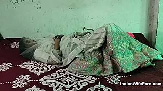 Desi indian couple goes wild on honeymoon first night 😍 doggystyle creampie fun