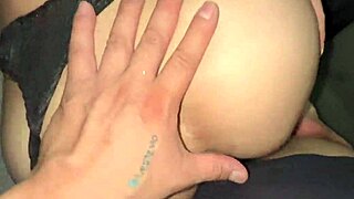 Beautiful latina leaves brother-in-law's cock wet after ass pounding