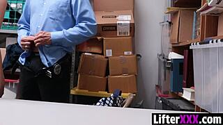 Picture this: Penelope Reed caught stealing on cam, dragged to office for hardcore punishment doggystyle