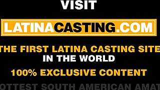 damn this hot latina milf's tight ass bouncin' rough doggystyle in my pov casting...