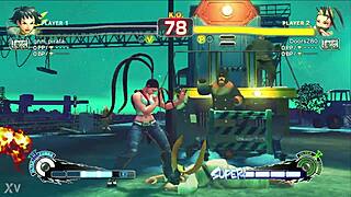 Amateur Ninja Girl Fucks Karate Student Street Fight Game