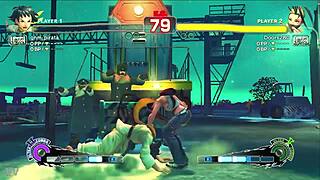 Amateur Ninja Girl Fucks Karate Student Street Fight Game