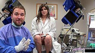 Doctor Sophia Valentina forces human guinea pig to Hitachi orgasms in Tampa! 😱💦🔥