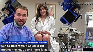 Doctor Sophia Valentina forces human guinea pig to Hitachi orgasms in Tampa! 😱💦🔥