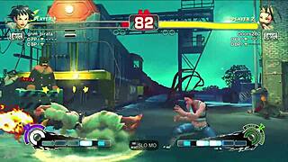 Amateur Ninja Girl Fucks Karate Student Street Fight Game