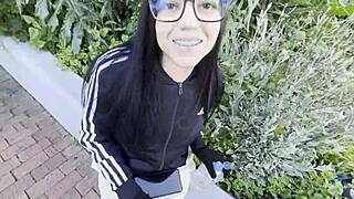 i met estefani this beautiful ass-sucking whore next door