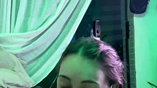 hot sister-in-law covered in cum homemade anal creampie ride