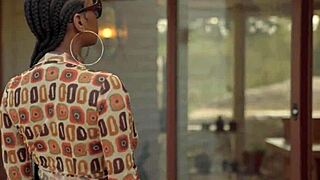 Ebony Big Tits Teen Nyla Exposes Perfect Black Ass Pussy