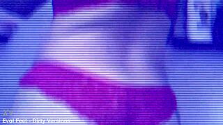 Kink Barbie Licks Mistress Ravena's Dirty Bare Feet in Bondage