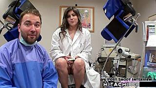 Doctor Sophia Valentina forces human guinea pig to Hitachi orgasms in Tampa! 😱💦🔥