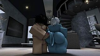 Hot Demon Bent Over for Rough Roblox Assfucking