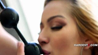 Russian blonde anal lover gets dominated hard who wouldn't want that? 🔥🍑