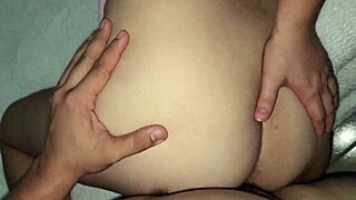 Mi CUÑADA chubby pussy creampie homemade pov close up