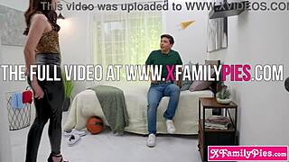 stepsis craves stepbro cock so milf jumps in to help 😈🍑