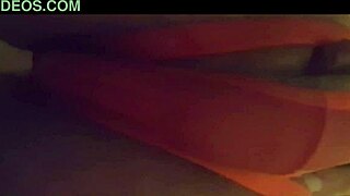 slave soaks red lingerie completely in wanted production peeing frenzy