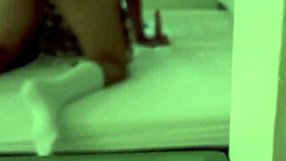 padrastro spies hijastra's huge ass masturbating in uniform before creaming it