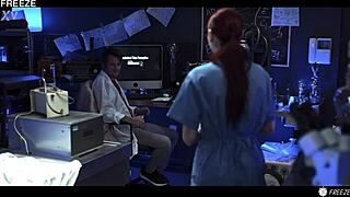 😈 mad scientist freeze fucks 18yo matty mila lab doll squirts wildly🤯