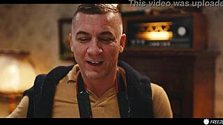 french slut with huge fake tits frozen, nipples sucked hard while bound... damn!