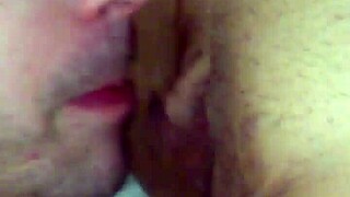 step sis bends over for doggystyle while i devour her pussy and asshole.